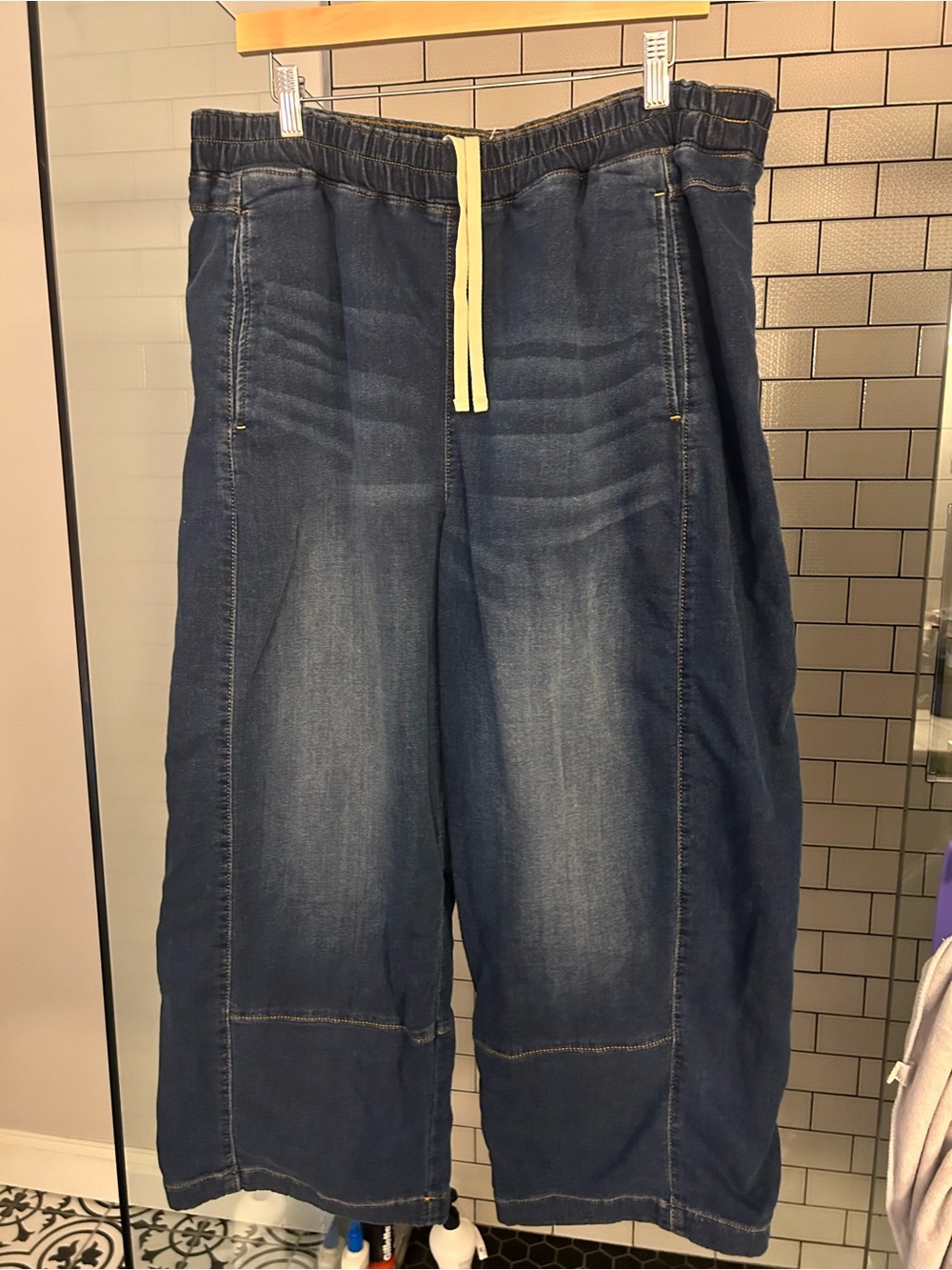 pilcro izzie pull on jean - size xl